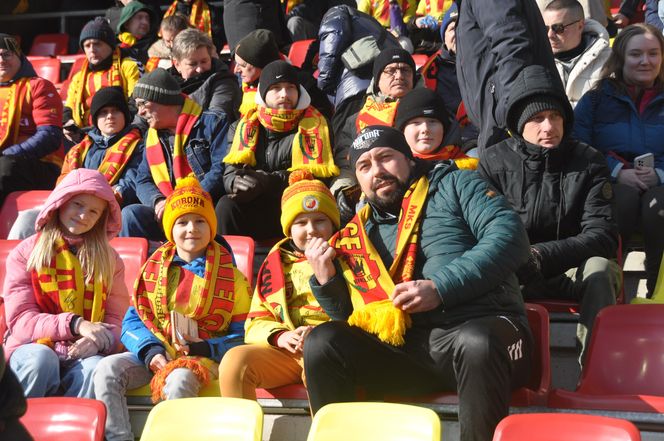 Korona Kielce - Motor Lublin. Kibice na Exbud Arenie