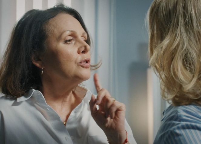 M jak miłość, odcinek 1851. Judyta (Paulina Chruściel), Marysia (Małgorzata Pieńkowska)