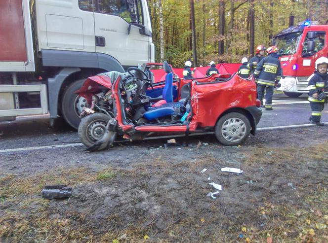 Wypadek w podbydgoskim Emilianowie! Droga jest całkowicie zablokowana!