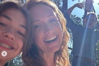 Barwy szczęścia nowy sezon po wakacjach. Emil (Artem Maleszczuk), Asia (Anna Gzyra), Hubert (Marek Molak)