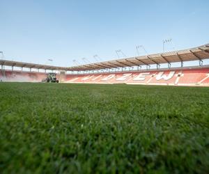 Nowa murawa na stadionie Widzewa