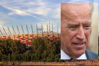 Joe Biden odwiedzi Stadion Narodowy - zobaczy, jak udzielana jest pomoc uchodźcom