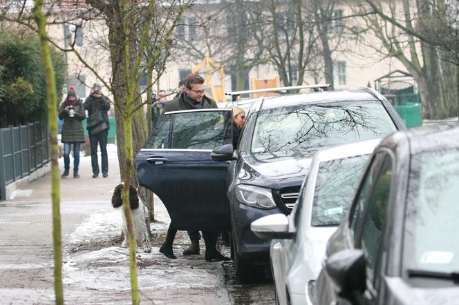 Kasia Tusk po raz pierwszy z dzieckiem.