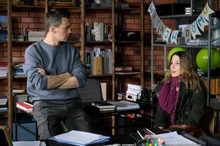 M jak miłość, odc. 1720: Jakub (Krzysztof Kwiatkowski), siostra Kasi Justyna (Magdalena Wieczorek) 