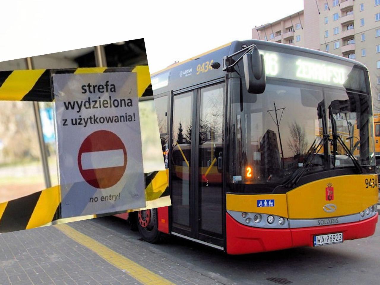 Strefy wydzielone w komunikacji miejskiej WRACAJĄ - w autobusach i tramwajach znów zobaczymy taśmy