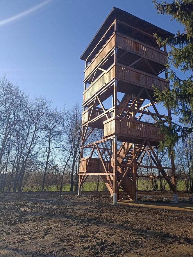Nowa wieża przy Jeziorze Goczałkowickim