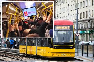 Koszmarny tłok w tramwajach na Pradze. Pasażerowie wściekli. Tak się nie da żyć!