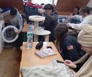 Dzień bez plecaka w warszawskiej szkole