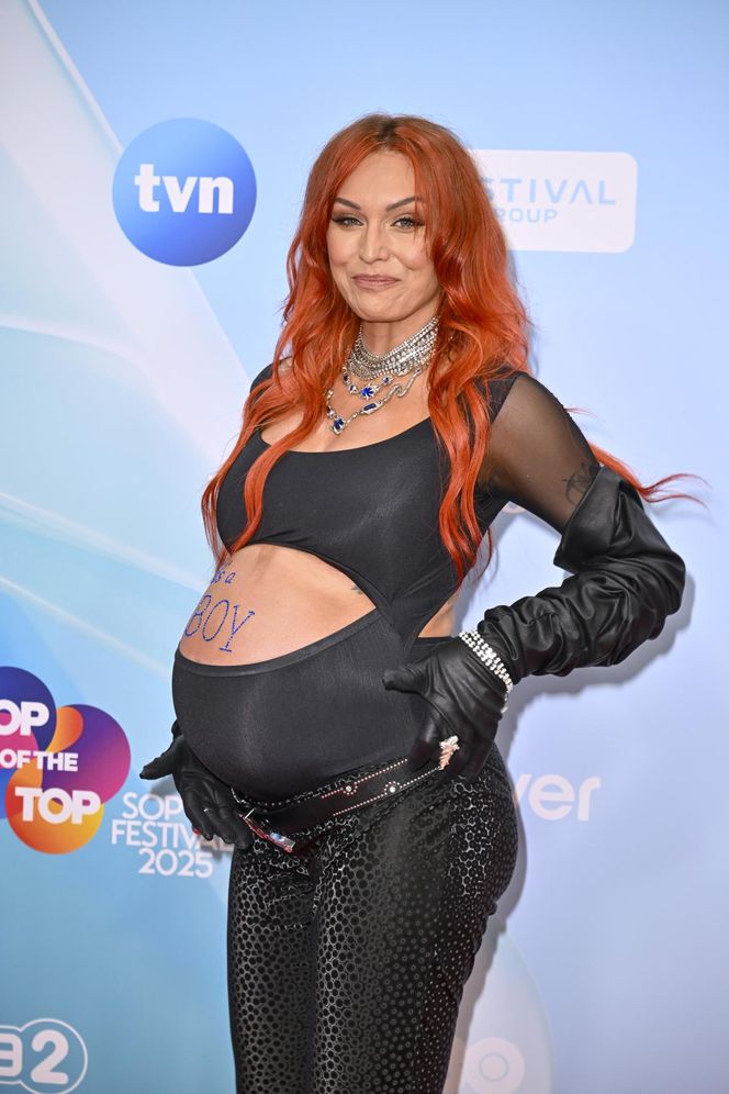 Wokalistka Red Lips w Sopocie ogłosiła płeć dziecka! Joanna Lazer długo walczyła o ciążę