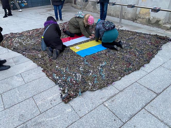 Marsz "Pokój dla Ukrainy" w Łodzi