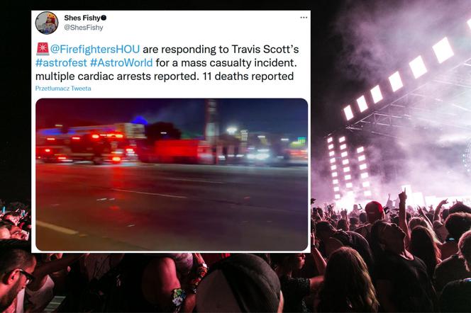 USA/ Co najmniej 8 osób zginęło podczas koncertu w Houston