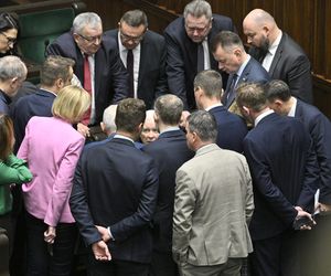 Jarosław Kaczyński w Sejmie 