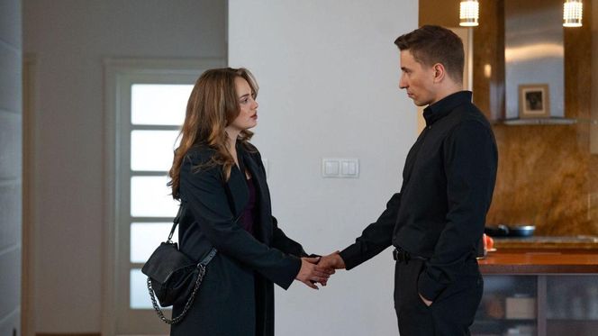 Barwy szczęścia odc. 3185. Oliwka (Wiktoria Gąsiewska), Tomasz Kępski (Jakub Sokołowski)