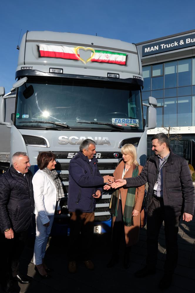 Polak kupił Irańczykowi ciężarówkę