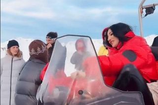 Justyna Steczkowska zasuwa po śniegu w szpilkach. Zrobi wszystko dla Eurowizji!