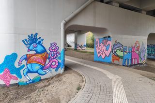 Nowe graffiti w Krakowie