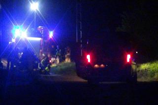 Siedział na torach w środku lasu. Zginął pod stalową bestią