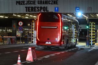 Granica z Białorusią częściowo otwarta. 270 tirów w kolejce pod Koroszczynem