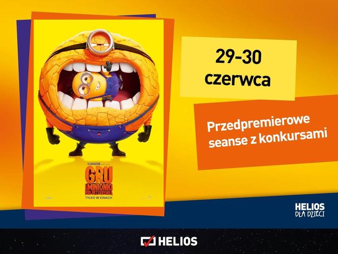 Gru i Minionki: Pod przykrywką – Helios zaprasza na przedpremierowe seanse z konkursami