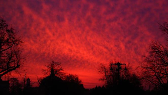 Niebo nad Bydgoszczą zapłonęło! Zobaczcie wyjątkowy wschód słońca! [GALERIA]