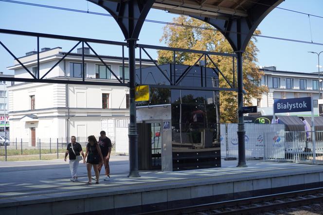 Windy na Stacji Białystok uruchomione. Tak wygląda nowe udogodnienie przy dworcu PKP