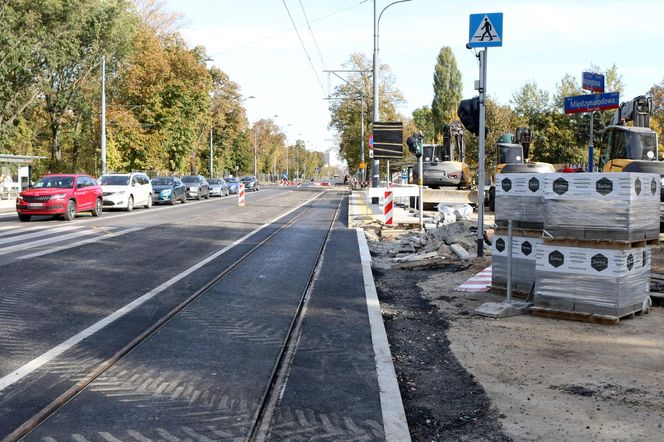 Torowisko w al. Waszyngtona po awaryjnym remoncie