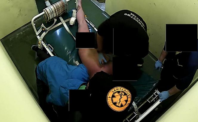 Tortury w łódzkiej izbie wytrzeźwień