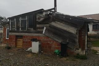 Sześcioosobowa rodzina mieszka w suterenie. Budowę domu przerwała straszna choroba