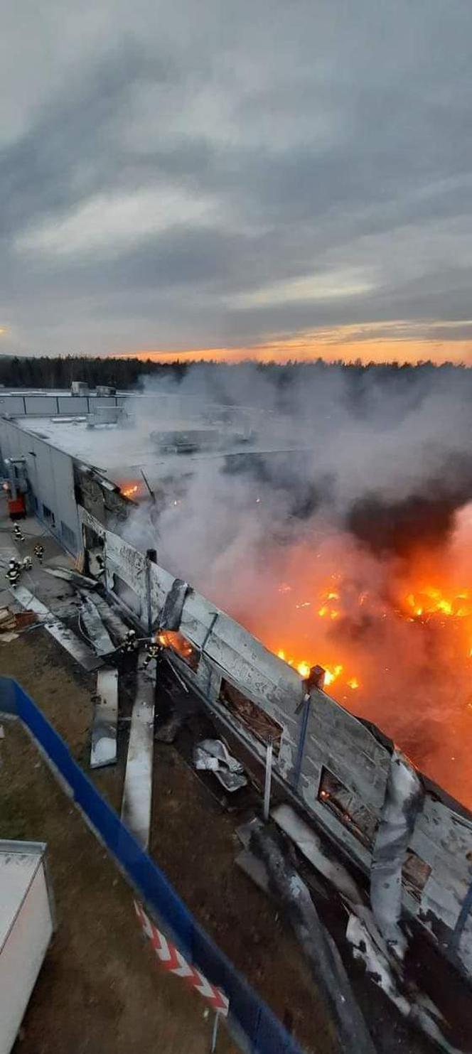 Pożar Cersanit 10.02.2022