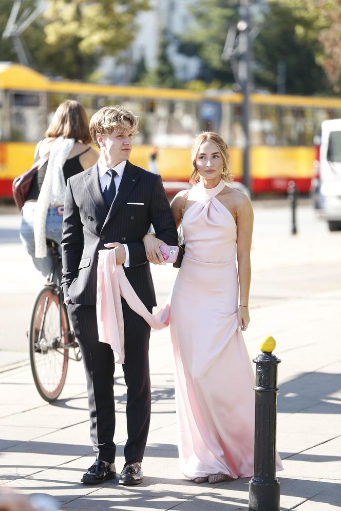 Angelika Mucha wystroiła się na przyjęcie u ambasadora USA. Taką sukienkę wybrała