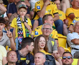 Kibice na meczu GKS Katowice - Arka Gdynia