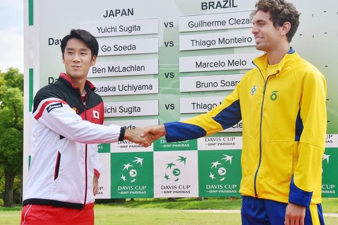 Yuichi Sugita, Guilherme Clezar, tenis