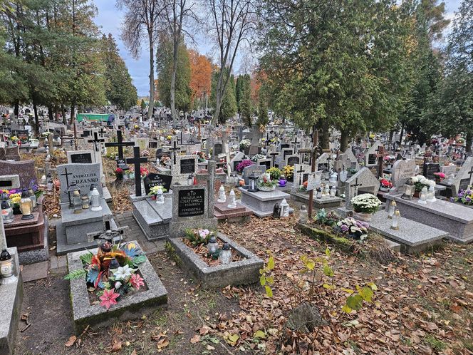 "Wzgórze Anielskie" na Cmentarzu Farnym w Białymstoku