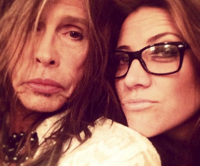 Steven Tyler i Aimee Ann Preston