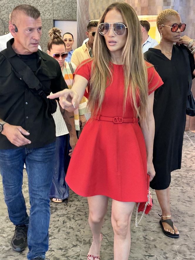 Jennifer Lopez na zakupach