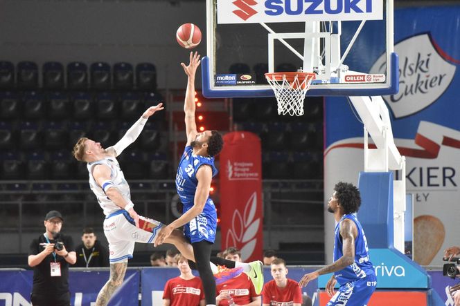 Arriva Polski Cukier Toruń - Anwil Włocławek, zdjęcia kibiców i zawodników z meczu 22. kolejki Orlen Basket Ligi