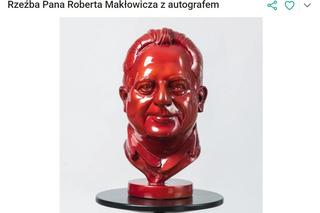 Rzeźba Roberta Makłowicza na WOŚP 2024