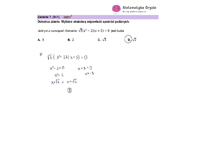Matura 2023, matematyka, nowa formuła