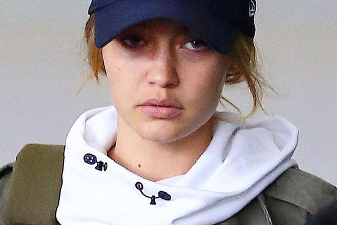 Gigi Hadid bez makijażu