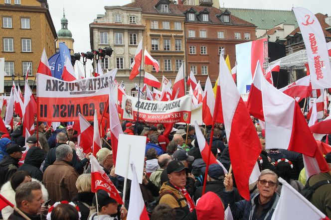 Manifestacja PiS w Warszawie (11.10.2025)