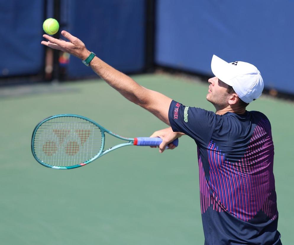 Hubert Hurkacz wygrał z kazachskim tenisistą. Awansował do drugiej rundy US Open!