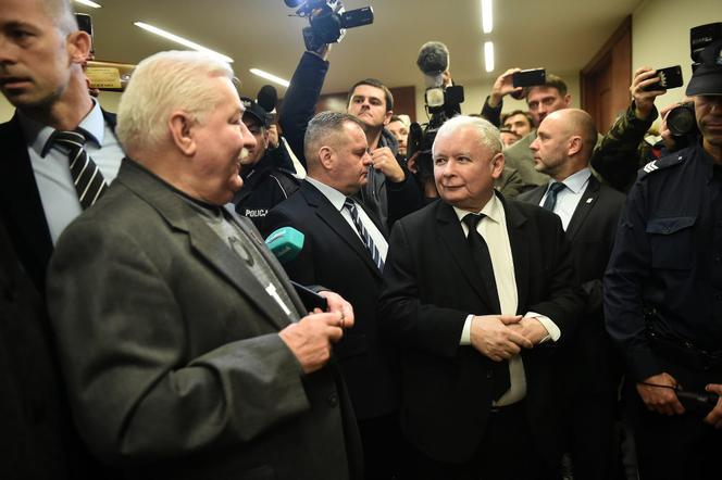 Kaczyński i Wałęsa w sądzie