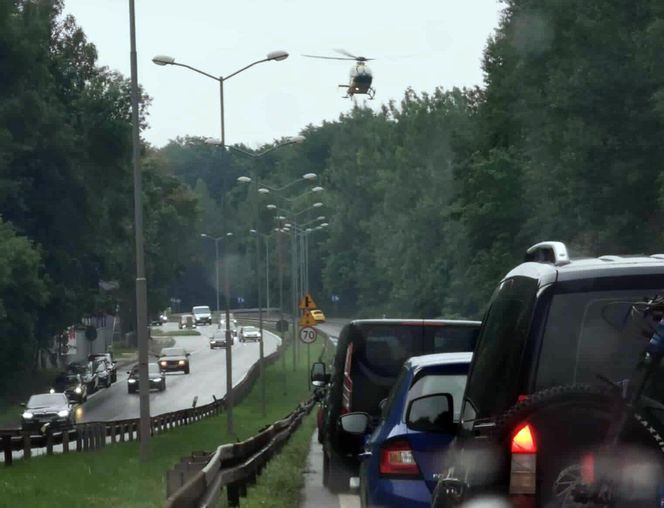 Tragiczny wypadek w Katowicach na DK86