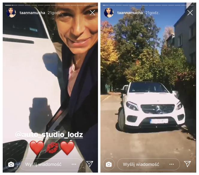 Anna Mucha jeździ nowym Mercedesem GLE Coupe