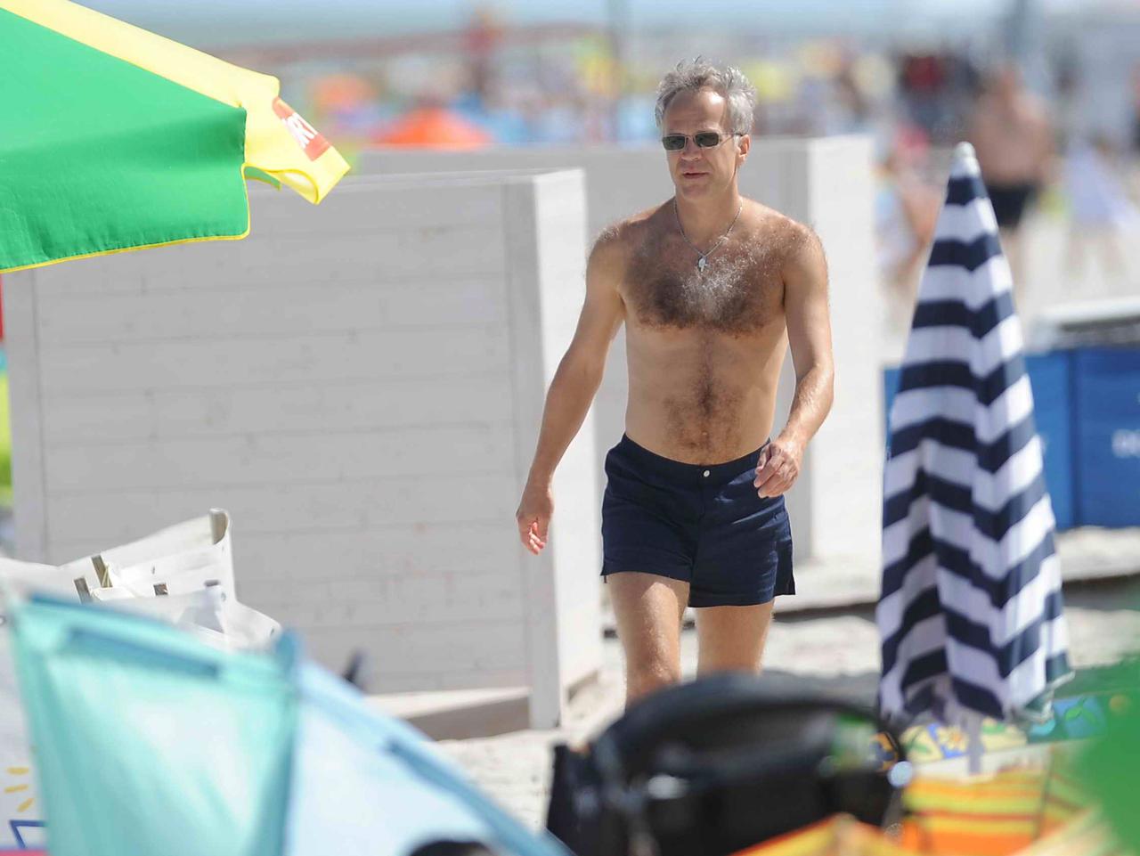 Radosław Pazura z rodziną na wakacjach