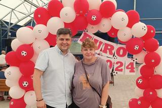 Strefa kibica w Radzyniu Chełmińskim Polska - Austria