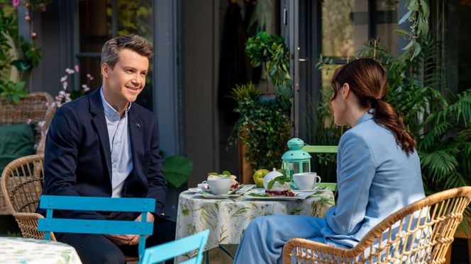 M jak miłość odc. 1874. Jakub Karski (Krzysztof Kwiatkowski), Martyna (Magdalena Turczeniewicz)