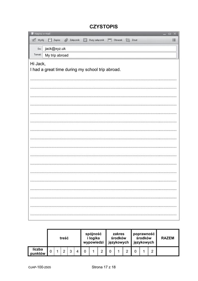 Egzamin ósmoklasisty język angielski 2025: ODPOWIEDZI i ARKUSZE CKE [15.05.2025]