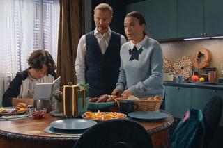 M jak miłość odc. 1716. Andrzej Budzyński (Krystian Wieczorek), Magda (Anna Mucha), Maciek (Franciszek Przanowski)