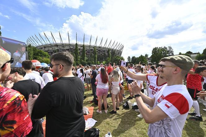 Warszawska Strefa Kibica na Euro 2024 - mecz Polska-Holandia